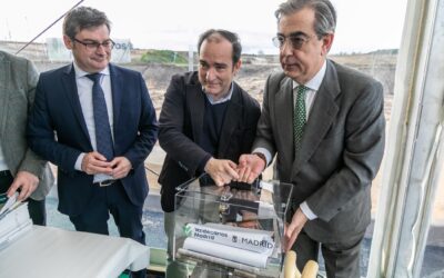 Valdecarros | El Ayuntamiento de Madrid coloca la primera piedra para levantar 10.793 nuevas viviendas asequibles en Valdecarros El Ayuntamiento de Madrid coloca la primera piedra para levantar 10.793 nuevas viviendas asequibles en Valdecarros